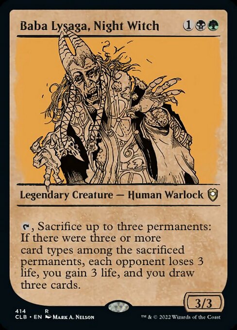 Baba Lysaga, Night Witch - Foil