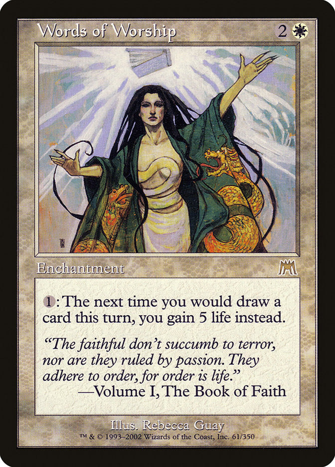 Words of Worship - Foil
