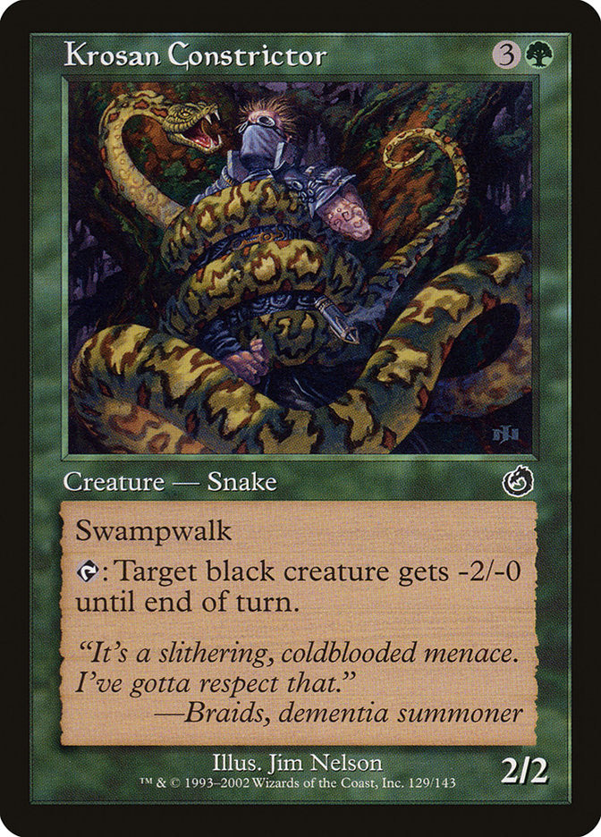Krosan Constrictor - Foil