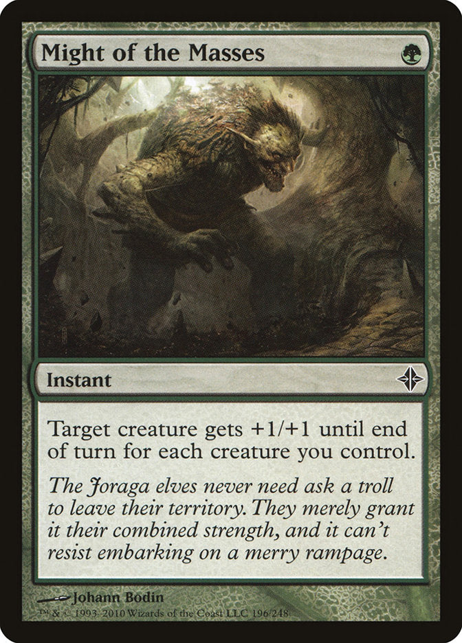 Might of the Masses - Foil