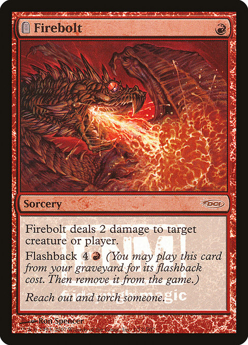 Firebolt - Foil - FNM Promo