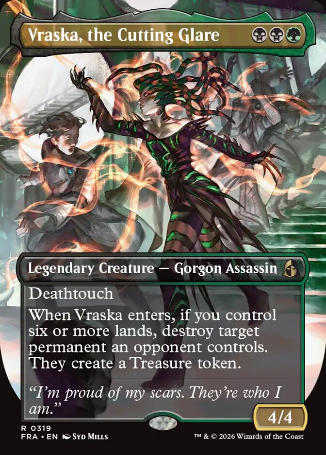 Vraska, the Cutting Glare - Foil