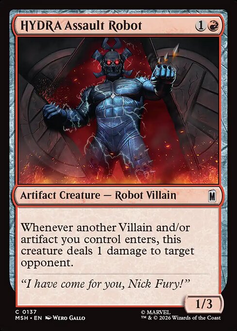 HYDRA Assault Robot - Foil