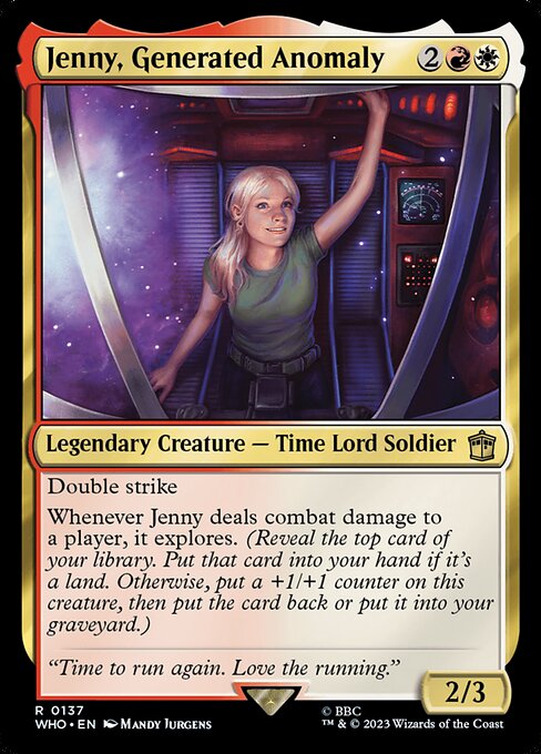 Jenny, Generated Anomaly - Foil