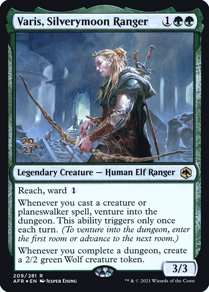 Varis, Silverymoon Ranger - Prerelease Foil
