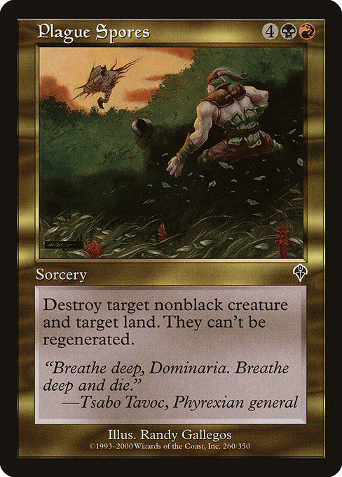 Plague Spores - Foil
