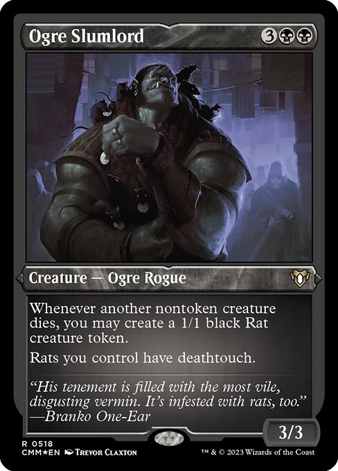 Ogre Slumlord - Foil-Etched
