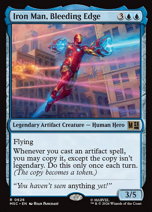 Iron Man, Bleeding Edge - Foil
