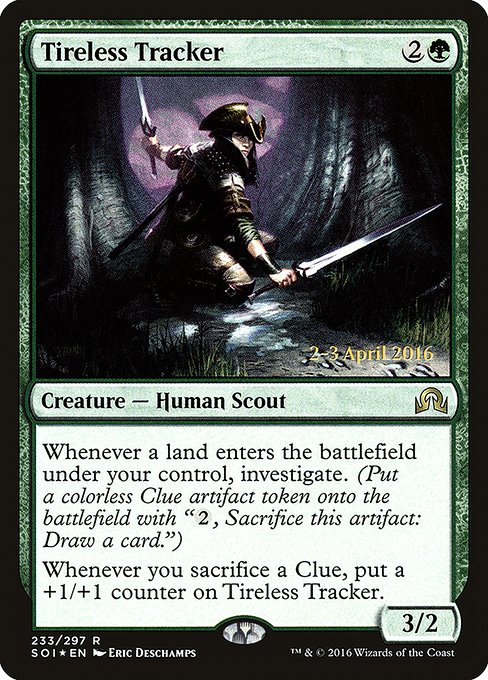 Tireless Tracker - Foil - Prerelease Promo