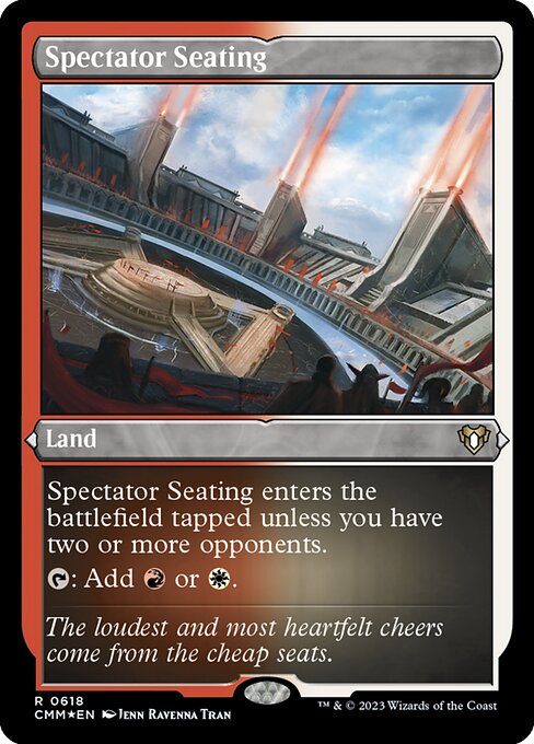 Spectator Seating - Foil-Etched