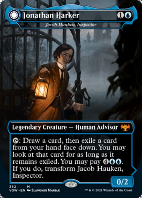 Jacob Hauken, Inspector (Jonathan Harker) - Foil