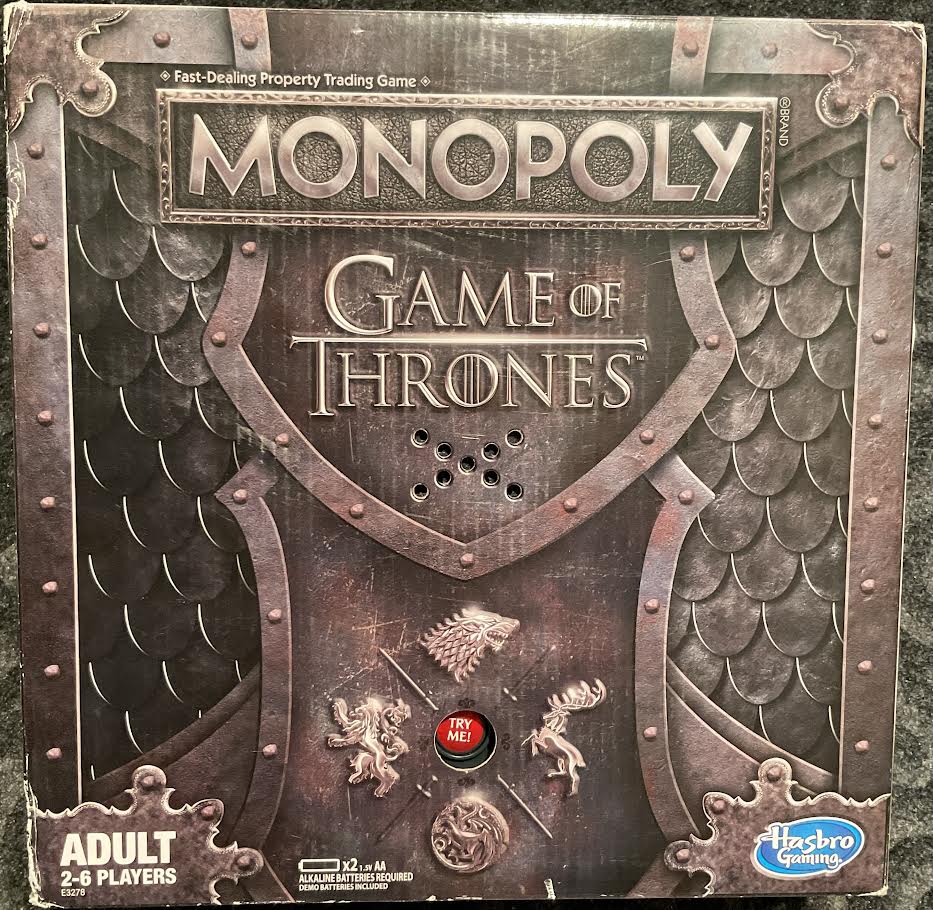Monopoly, Game of Thrones (with sound!)