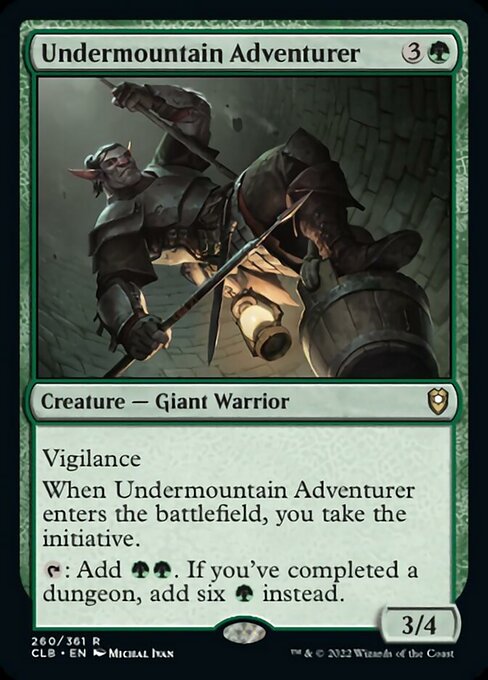 Undermountain Adventurer - Foil