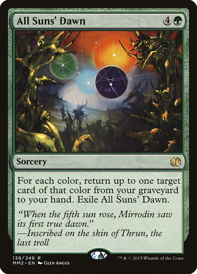 All Suns' Dawn - Foil