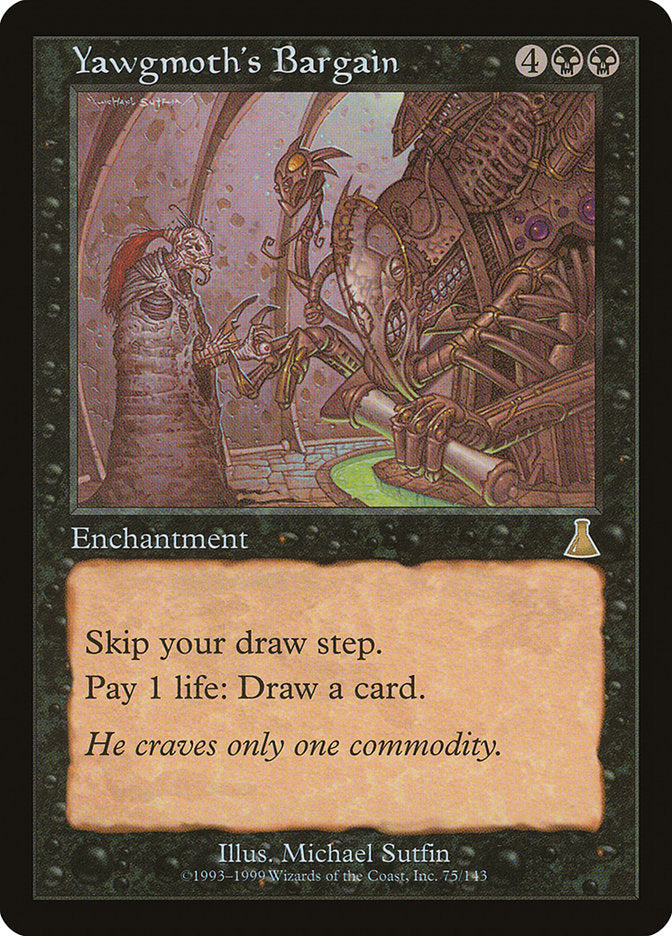 Yawgmoth's Bargain - Foil