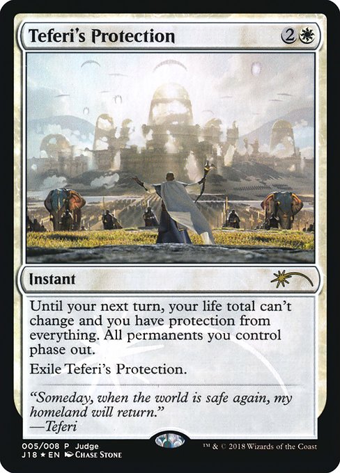 Teferi's Protection - Foil - Judge Promo