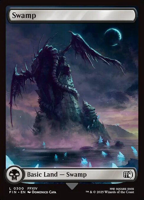 Swamp (300) - Full Art Foil