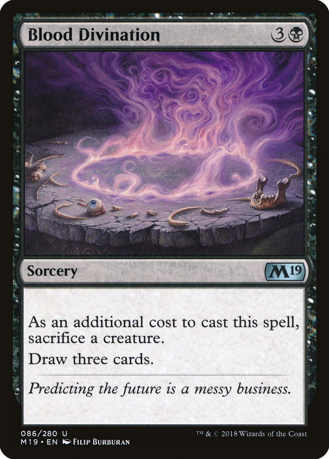 Blood Divination - Foil