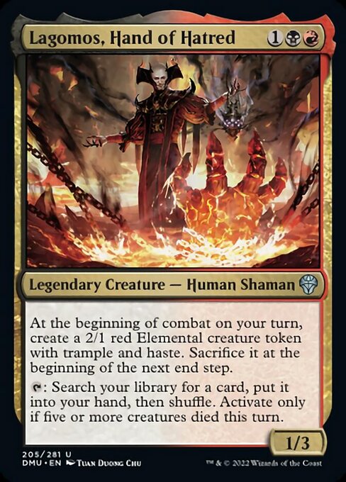 Lagomos, Hand of Hatred - Foil