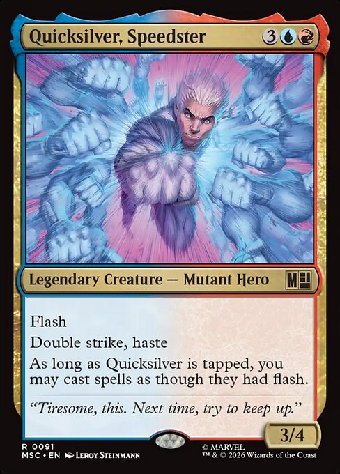 Quicksilver, Speedster - Surge Foil