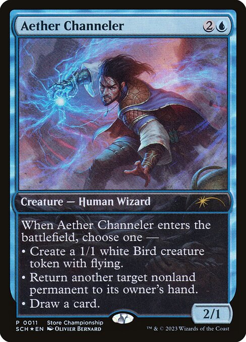Aether Channeler - Foil - Store Championship Promo