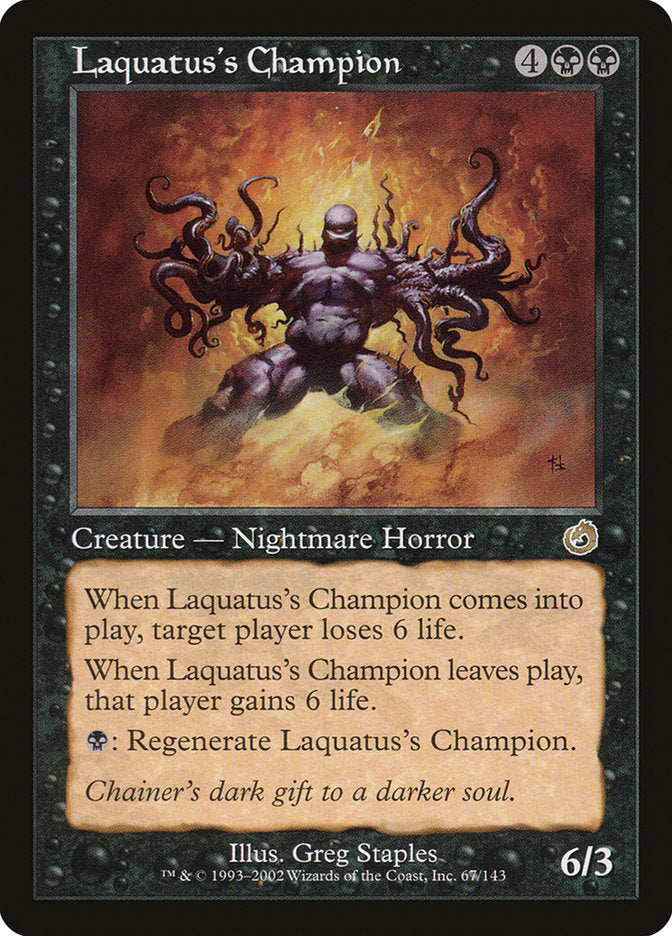 Laquatus's Champion - Foil