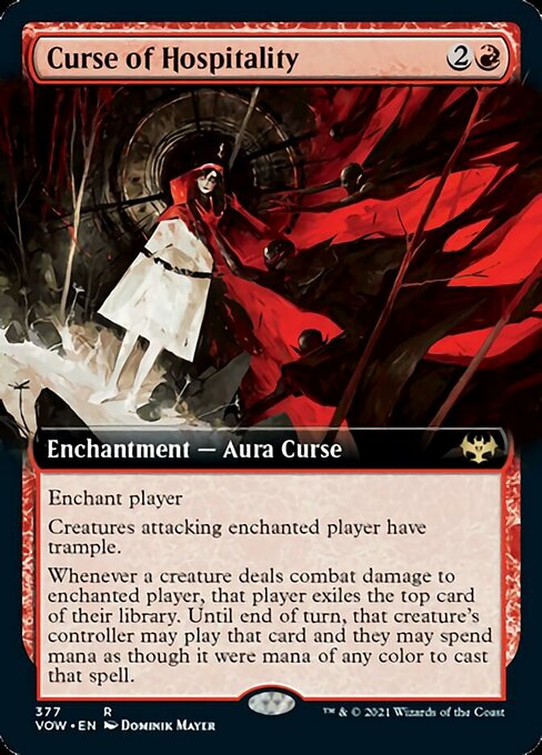 Curse of Hospitality - Foil