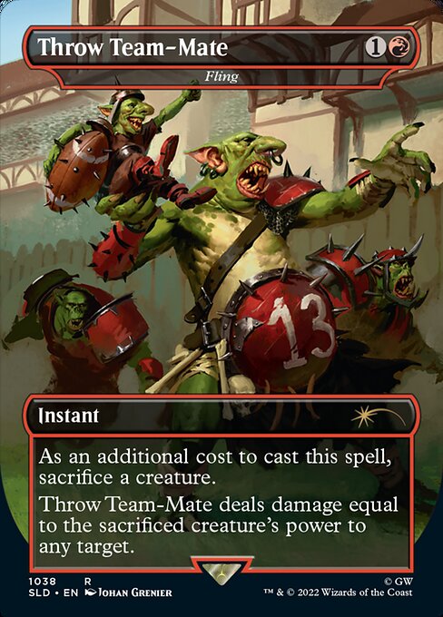 Fling (Throw) - Foil