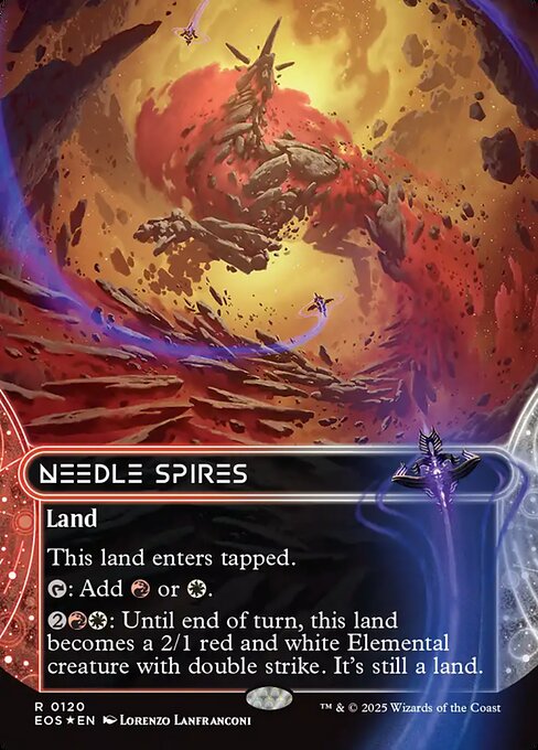 Needle Spires - Galaxy Foil