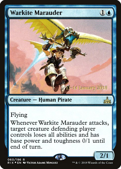 Warkite Marauder - Foil - Prerelease Promo