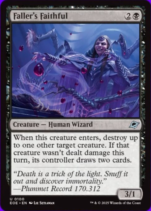 Faller's Faithful - Foil