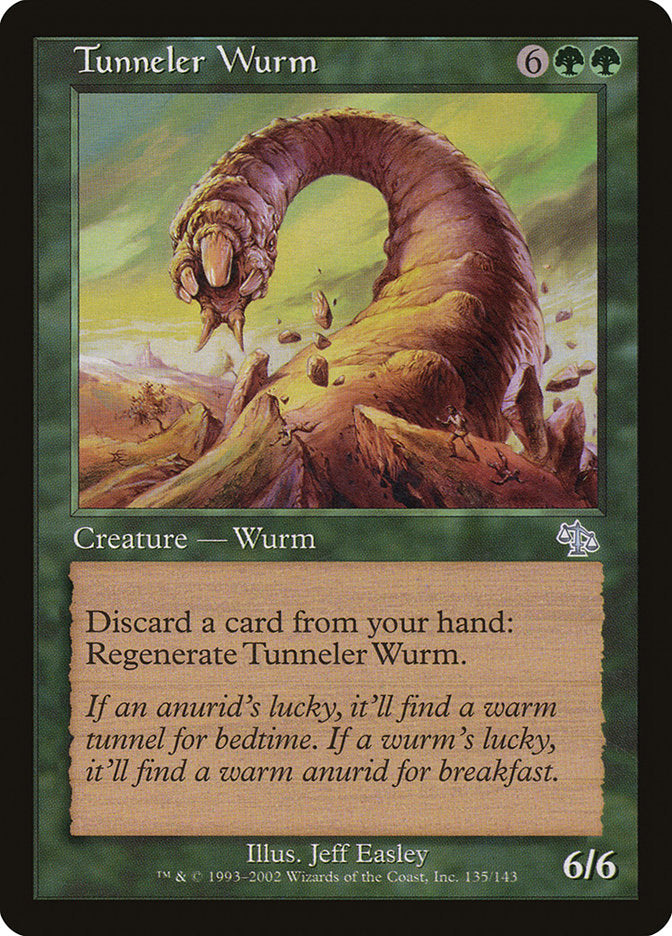 Tunneler Wurm - Foil