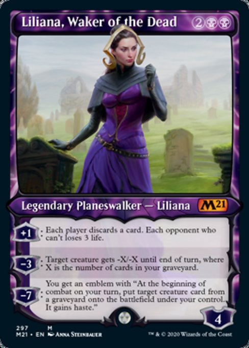 Liliana, Waker of the Dead - Foil