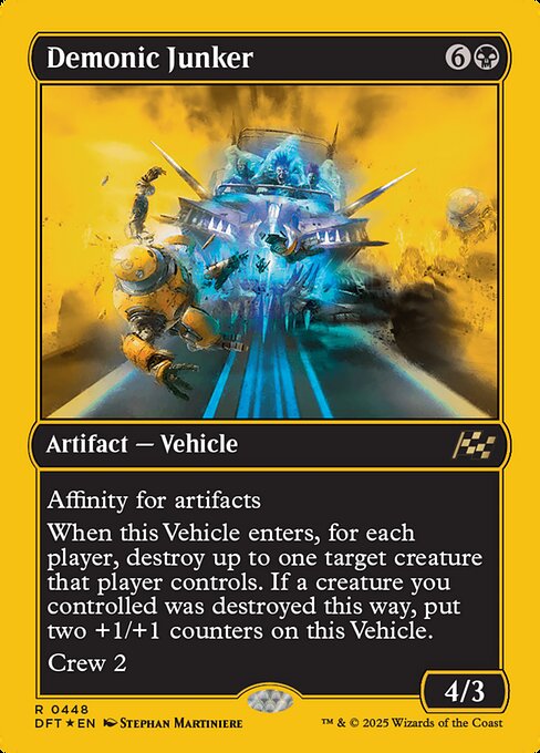 Demonic Junker - First Place Foil