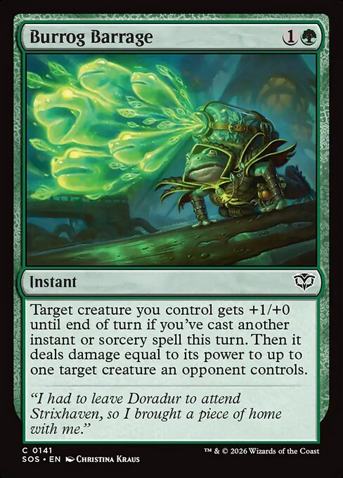 Burrog Barrage - Foil