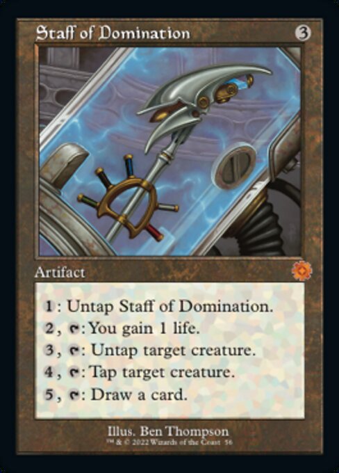 Staff of Domination - Foil