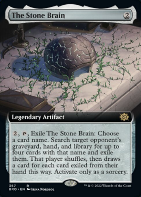 The Stone Brain - Foil