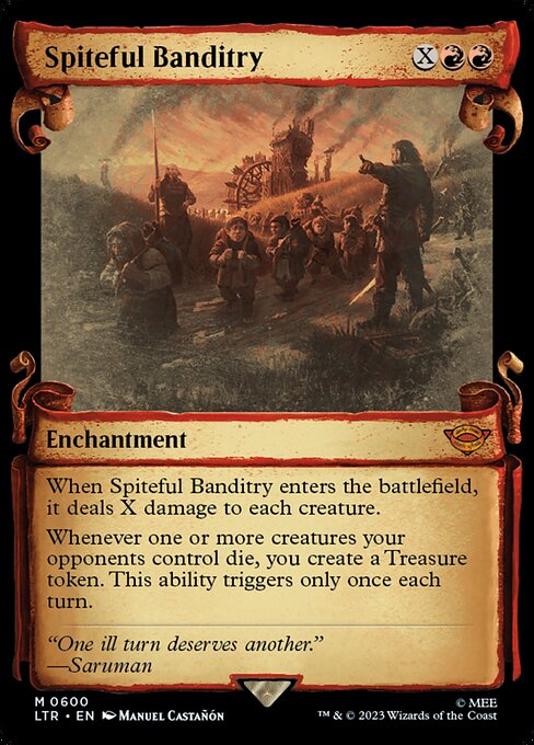 Spiteful Banditry - Silver Foil