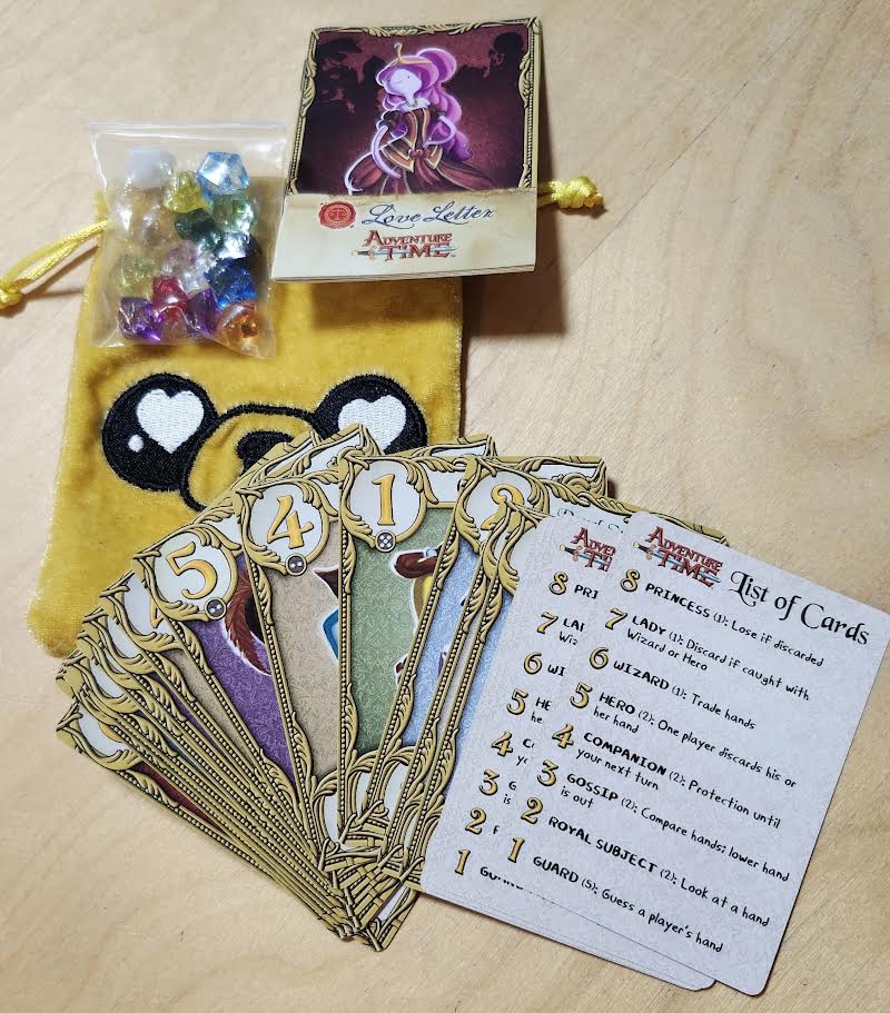 Adventure Time Love Letter + Jake The Dog Baggie