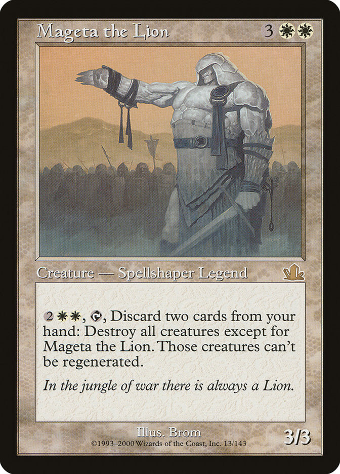 Mageta the Lion - Foil