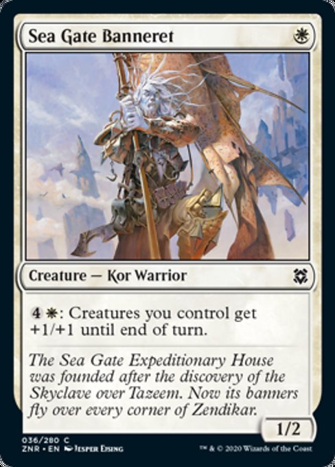 Sea Gate Banneret - Foil