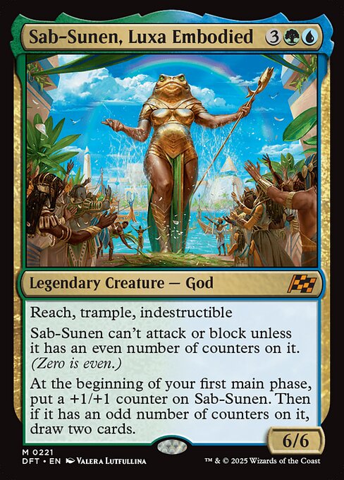 Sab -Sunen, Luxa Embodied - Foil