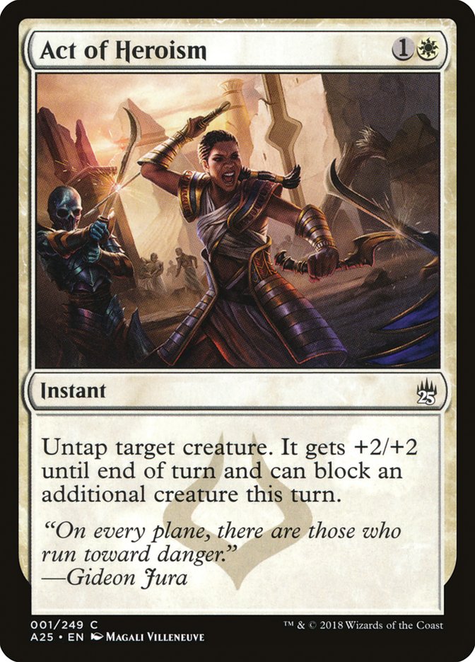 Act of Heroism - Foil