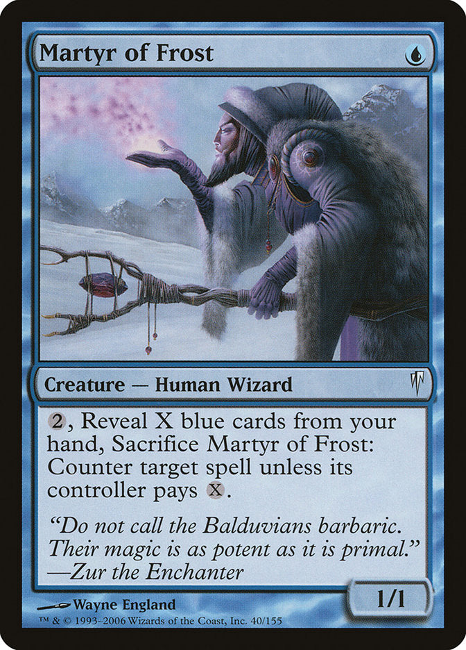 Martyr of Frost - Foil