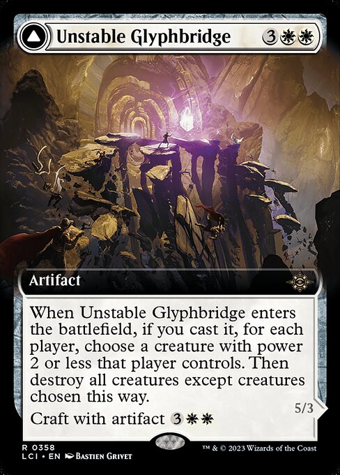 Unstable Glyphbridge - Foil