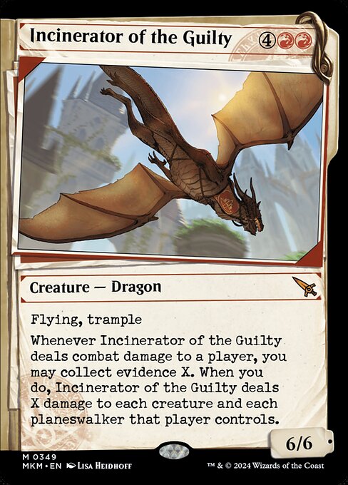 Incinerator of the Guilty - Foil