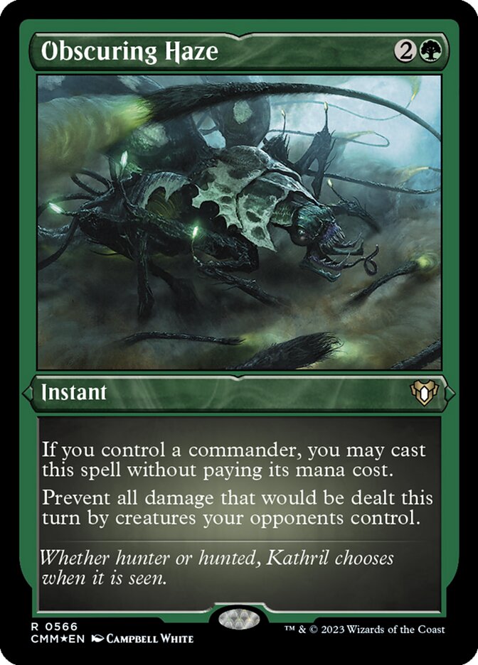 Obscuring Haze - Foil-Etched