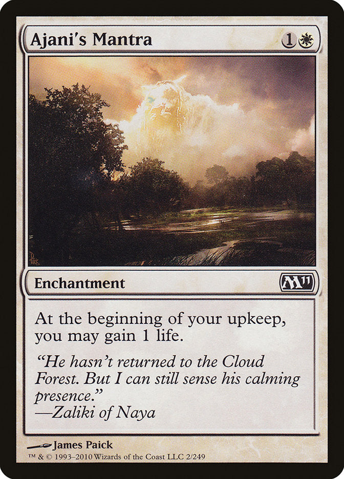 Ajani's Mantra - Foil