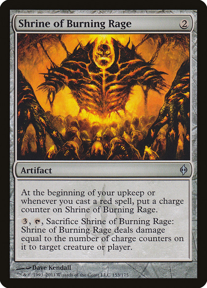 Shrine of Burning Rage - Foil