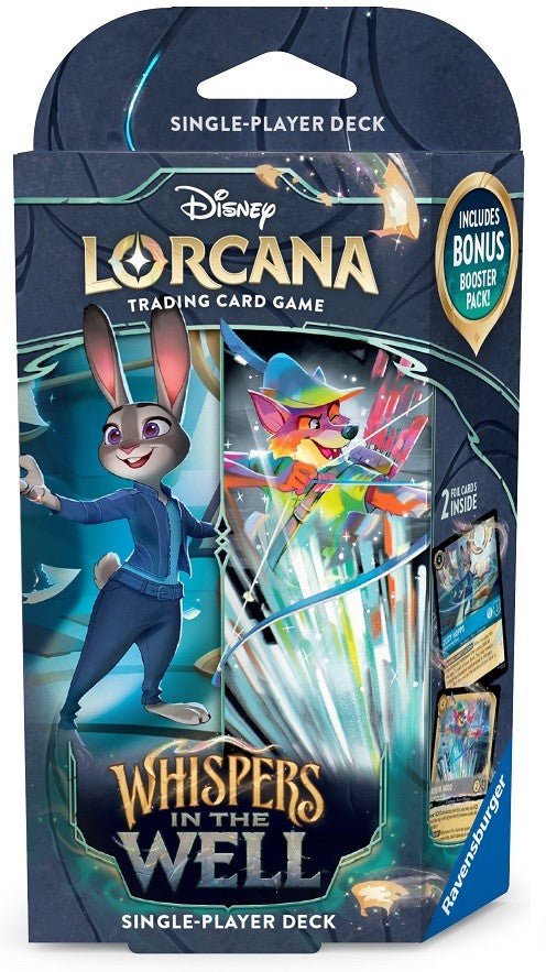 Disney Lorcana - Whispers In The Well - Starter Deck - Sapphire & Steel